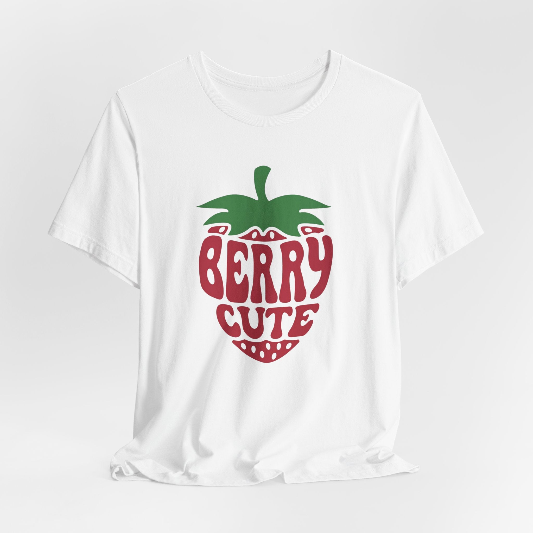 Berry Cute T-Shirt — Retro Strawberry Graphic Tee